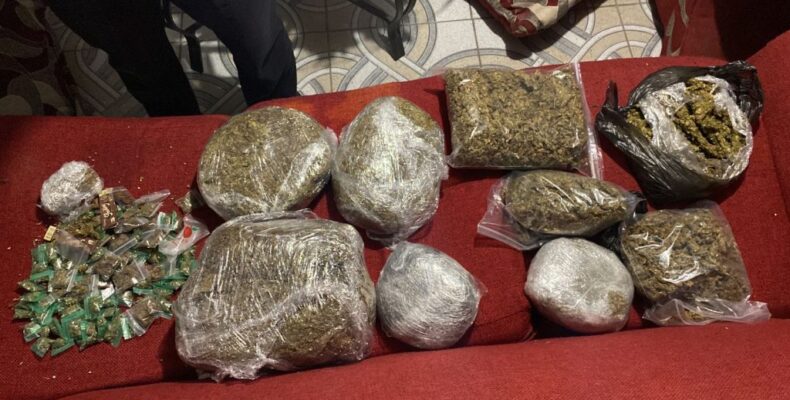Two nabbed; over 13lbs ganja found in West Ruimveldt house