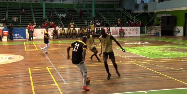 Goal rush on opening night of GFF/K&S Fustal