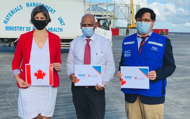 Guyana receives 55,000 doses of AstraZeneca COVID-19 vaccines