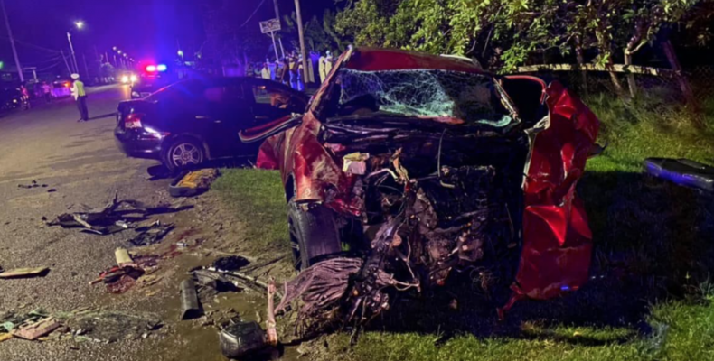 Six die in fiery West Coast Berbice accident