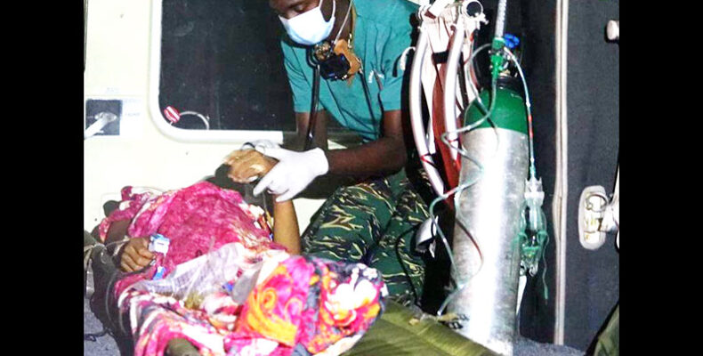 GDF successfully medevacs Port Kaituma resident to City for surgery