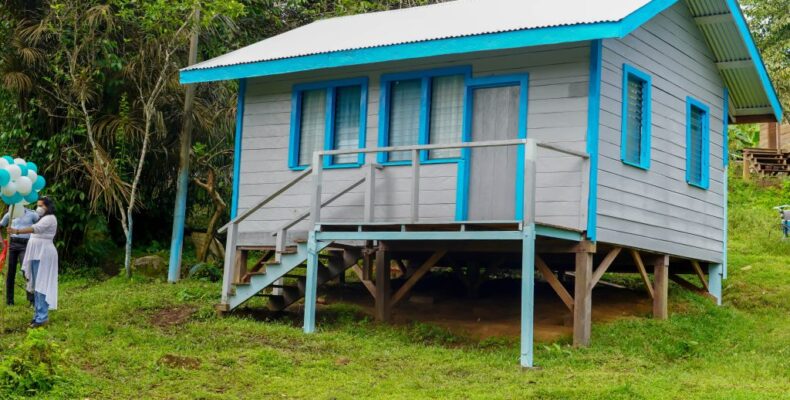 Minister Persaud hands over new home to mother of six
