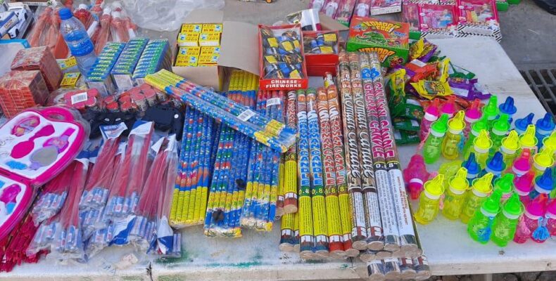 Jail time, $97k fine if persons found with or selling fireworks