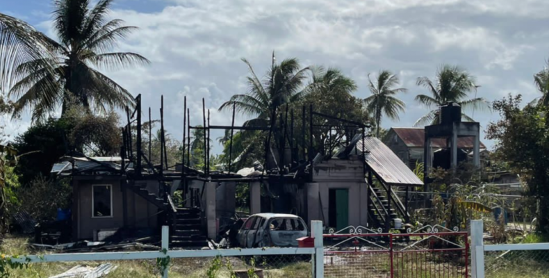 Christmas Fires in Berbice, Georgetown, and East Coast Demerara leave 13 homeless