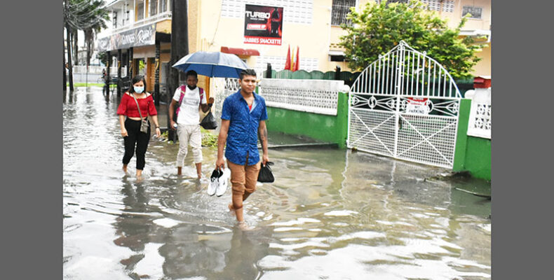 Water levels receding in city, environs