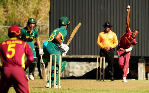 West Indies U-19s lose opening Youth ODI to South Africa