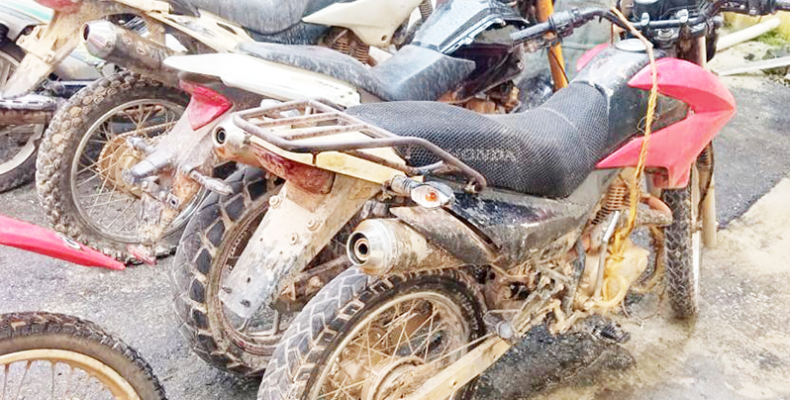 Bartica teenagers arrested for alleged motorcycle theft