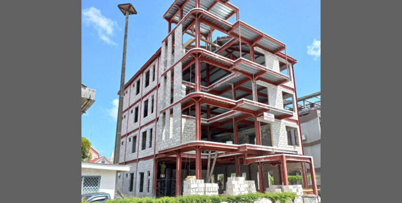 M&CC admin building for March completion