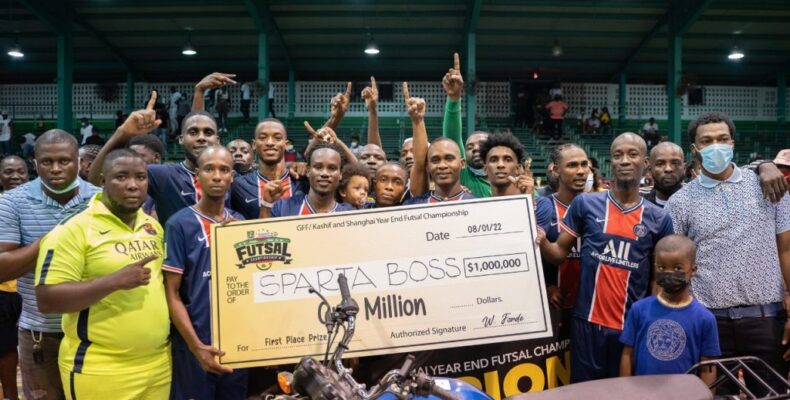 Sparta Boss crowned GFF/K&S Futsal champs