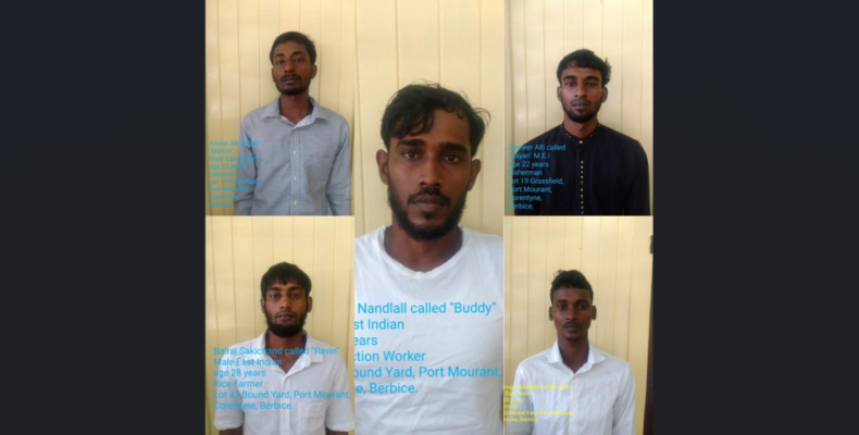 Five remanded for severely beating Black Bush labourer