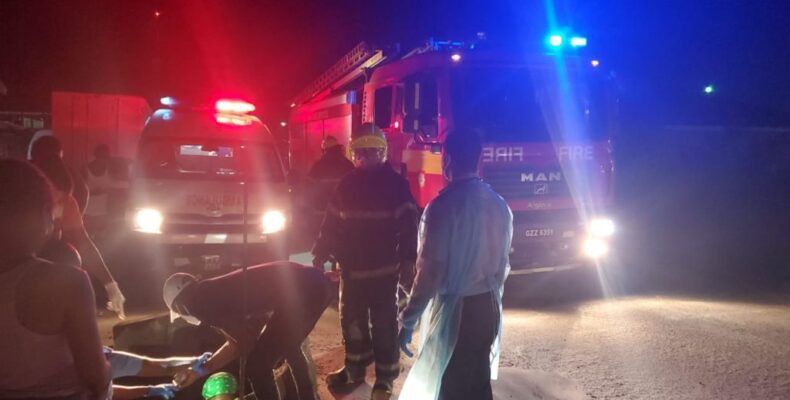 Man killed after falling on steel rods from culvert construction