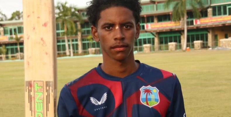 West Indies U19 Captain gets inspiration from Sir Clive