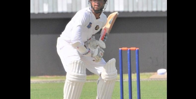 Chanderpaul eyeing ton, Griffith hits 57*; Junior Sinclair grabs five