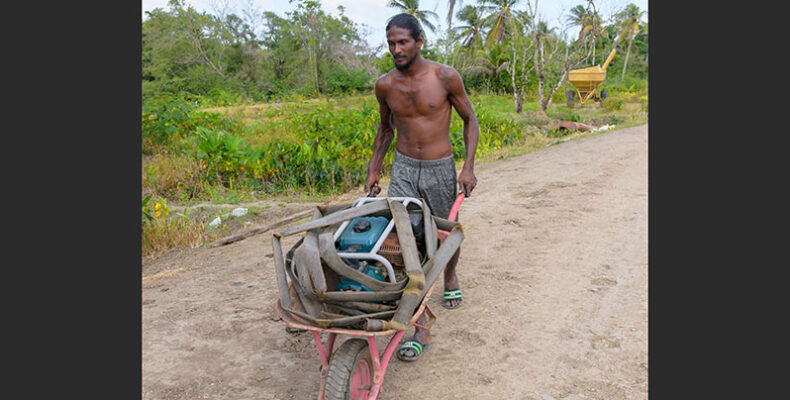 The people of East Canje, Berbice enjoy a quiet countryside life of farming
