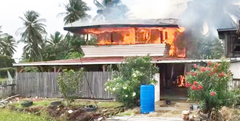 Vendor’s home destroyed by fire