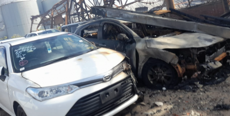 GRA offering assistance to shipping companies impacted by bond fire GNIC wharf
