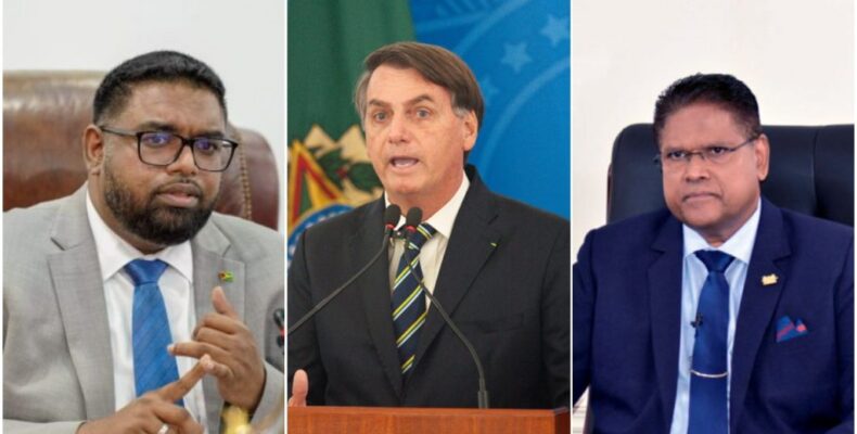 Presidents Ali, Santokhi & Bolsonaro for Thursday meeting in Suriname 