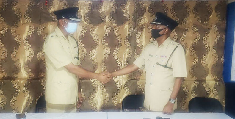 Boodnarine Persaud takes charge of policing in Region Six