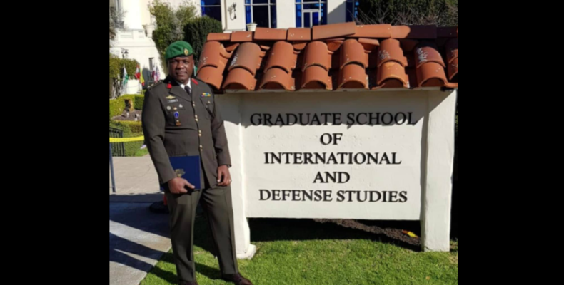 Second GDF officer graduates from U.S. Naval Postgraduate School