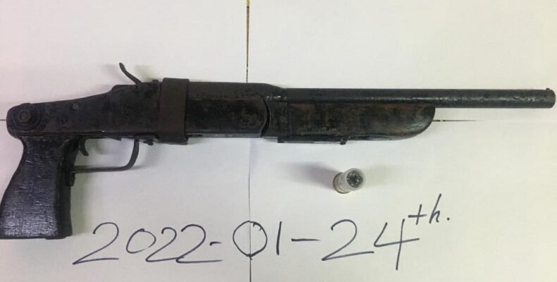 Foulis construction worker found with gun and ammo arrested