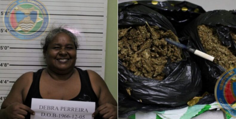 Woman, 55, remanded for trafficking 2lbs ganja