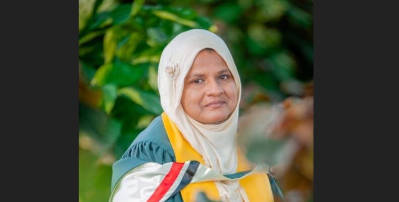 Social worker who grew up in foster care graduates with master degree 