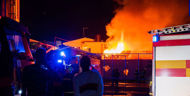 12 homeless after Cross Street Fire caused by lit candle