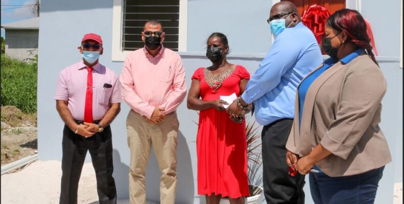 Low-income Guyanese receive keys to new core homes