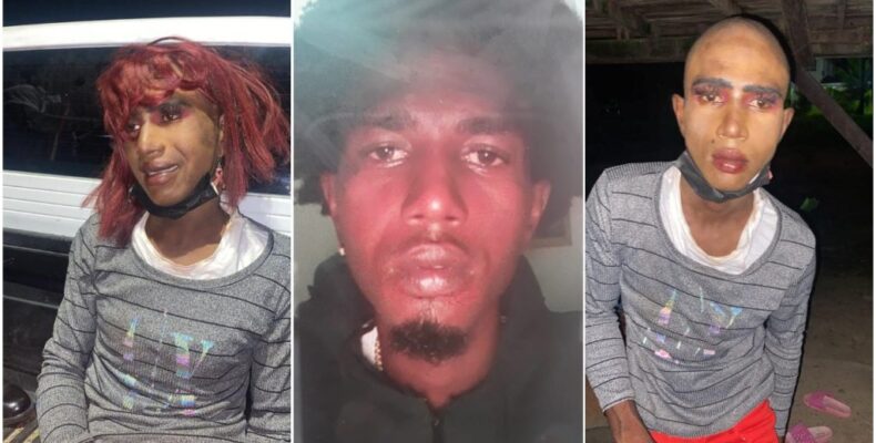 Murder suspect arrested in Mahaica disguised as a woman