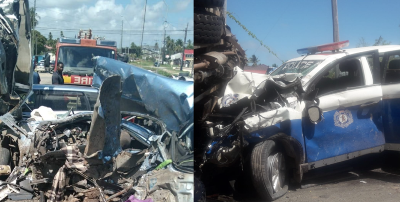 Two confirmed dead in Mahaica smash-up