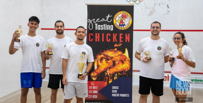Alex Arjoon romps to Bounty Farm handicap squash title
