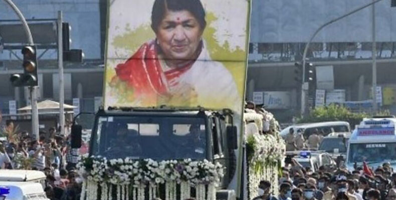 India bids farewell to Lata Mangeshkar