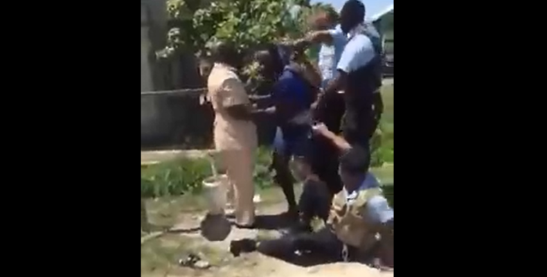 Nothing found: Commander Watts, group of Police in tussle with motorcyclist