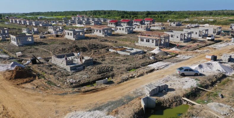 First 100 homes in Berbice advancing