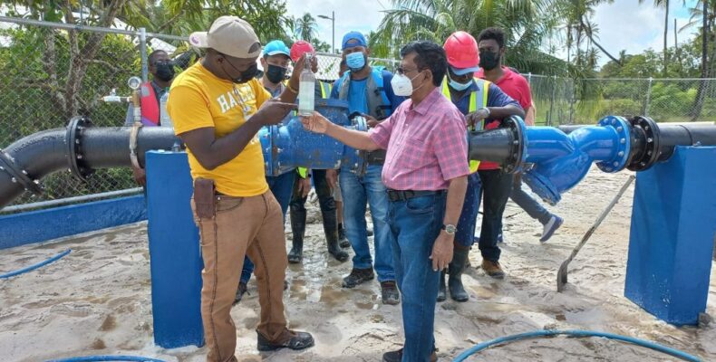 New water well completed at Wakenaam