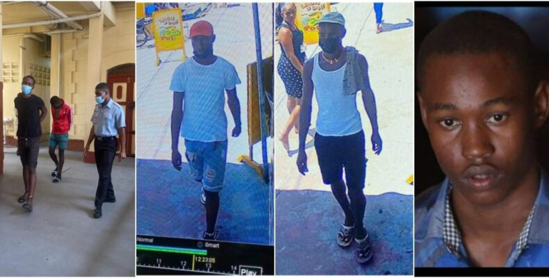 Two remanded for choking, robbing man on Croal Street