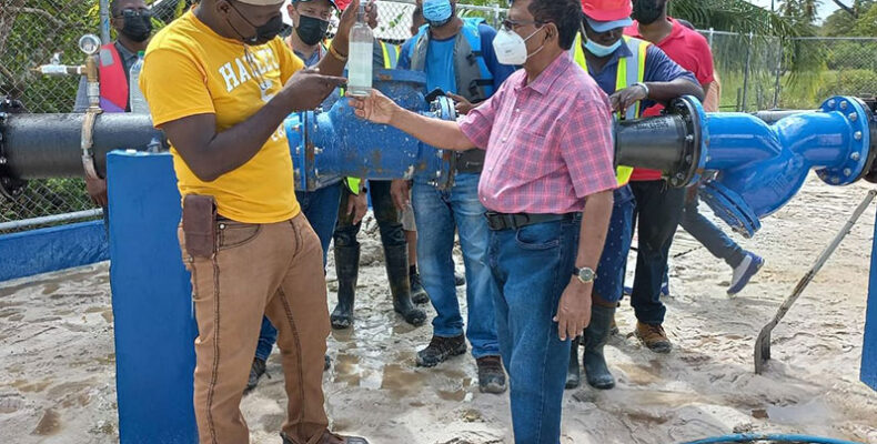 Wakenaam gets new water well