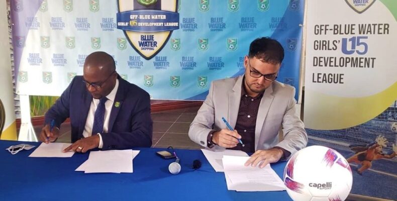 GFF, Blue Water Shipping ink five-year MoU for Girls’ U-15 League