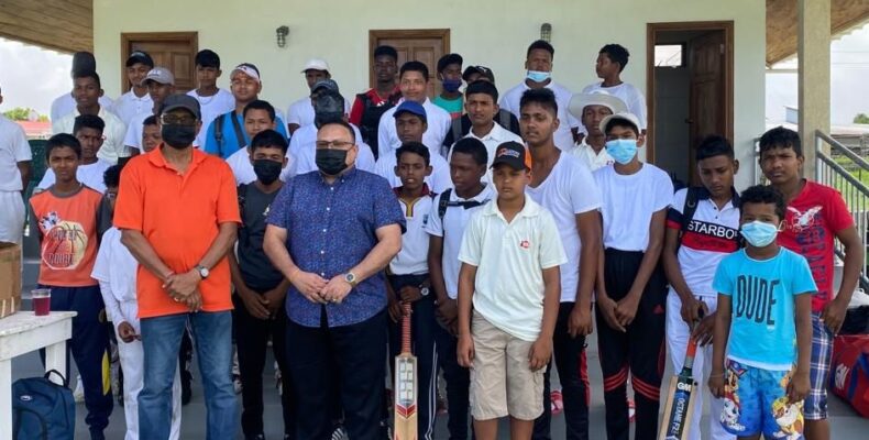 GCB President urges U-15 Essequibo cricketers to grab opportunity