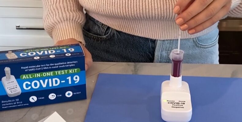 Self-testing for COVID approved but not for traveling purposes