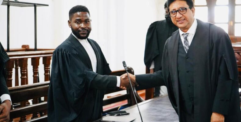 Lawyer with passion for oil sector admitted to bar