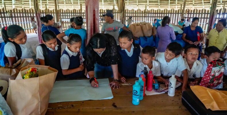 Pension, public assistance & supplies delivered to remote Masekenari
