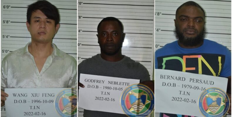 Chinese national, taxi drivers accused of attempting to ship liquid cocaine in juice boxes