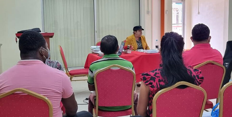 Minister Teixeira enlightens Region Seven residents about government projects, opportunities