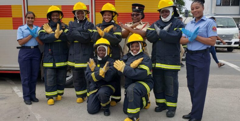 Female firefighter: ‘Don’t be afraid to infiltrate the male-dominated professions’