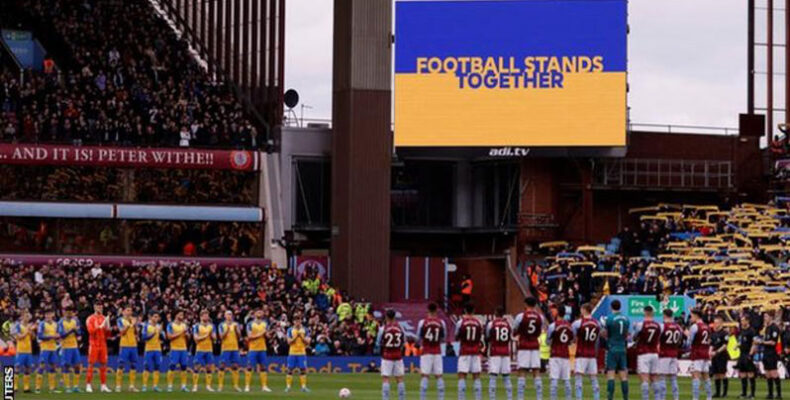 Premier League suspends broadcast deal with Russia because of Ukraine invasion