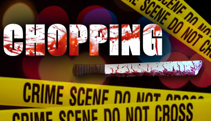 Security guard viciously chopped while sleeping in guard hut