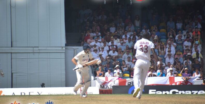 Root, Lawrence power England to 244-3 at Kensington Oval