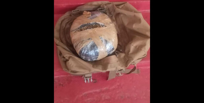 Passenger nabbed with suspected cannabis at Weldaad