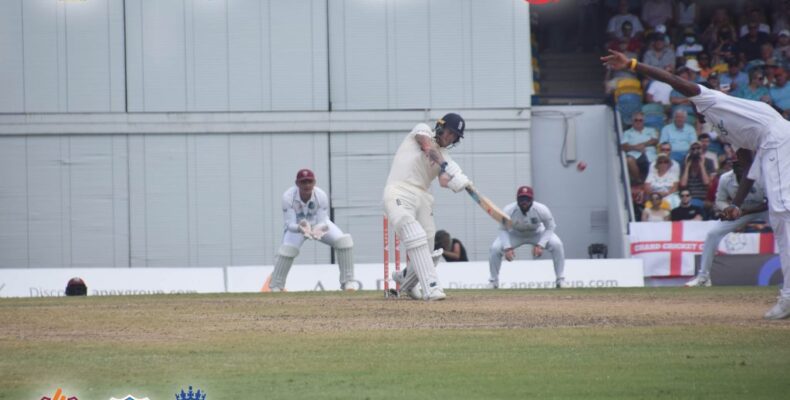 Stokes’ blazing ton, late wicket put England on top in Bridgetown
